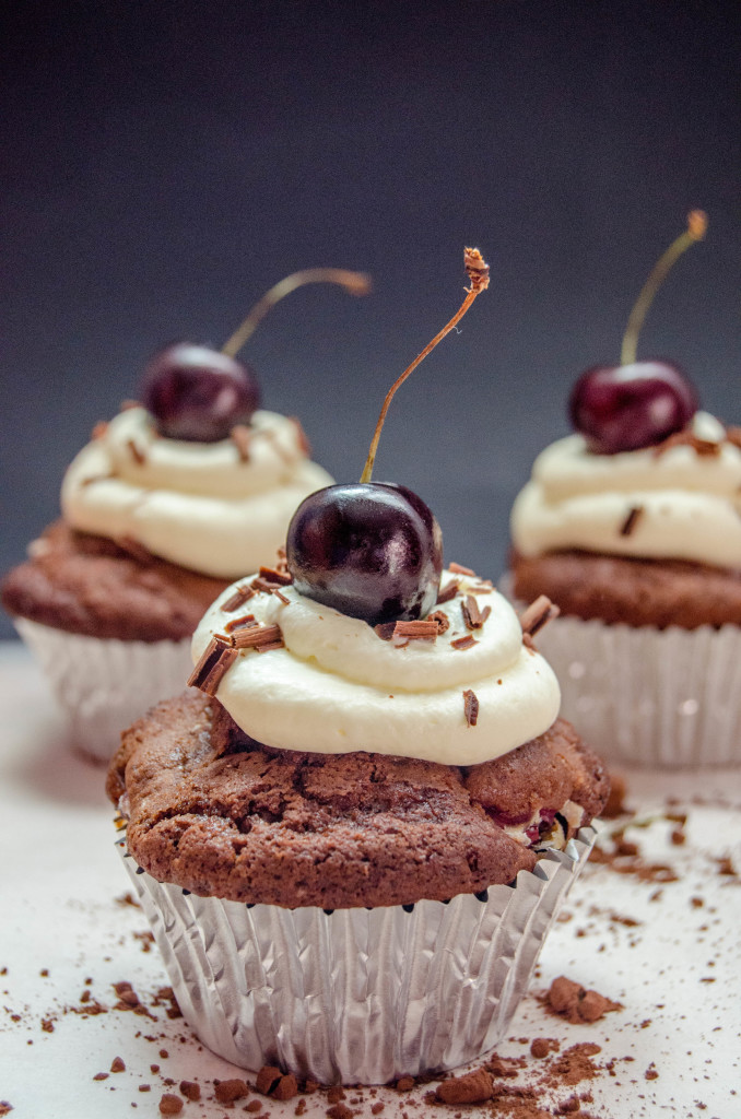{Black Forest Cupcakes}