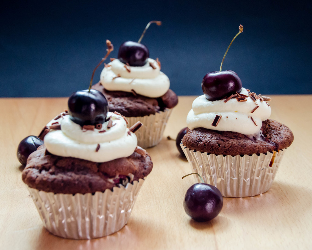 {Black Forest Cupcakes}