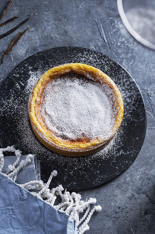 Vanilla Flan – French Custard Tart