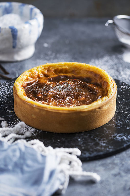 Vanilla Flan – French Custard Tart