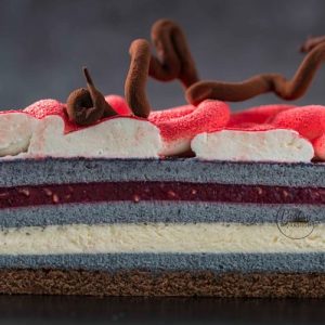Black Sesame Entremet