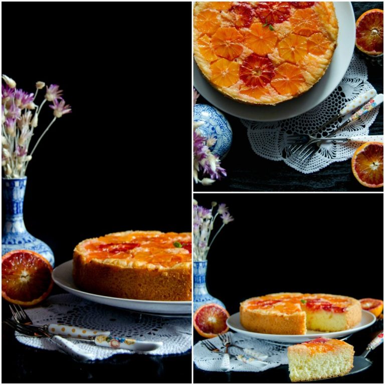 Blood Orange Upside-down Cake