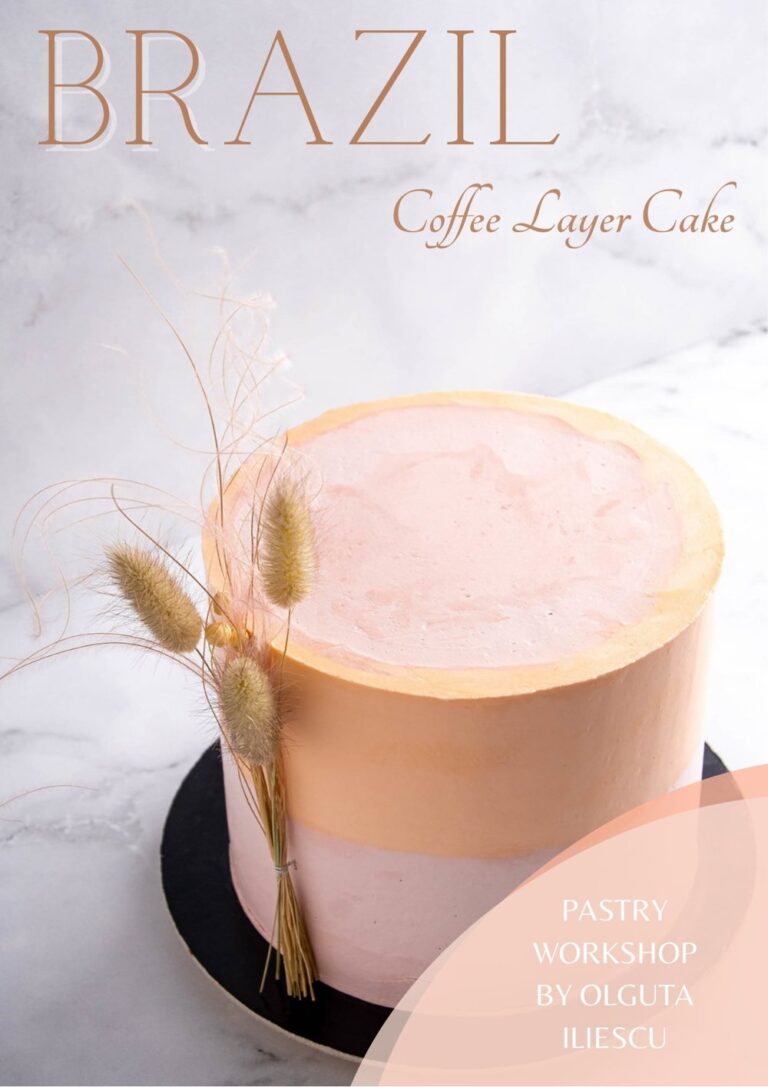 Brazil coffee layer cake e-book cover