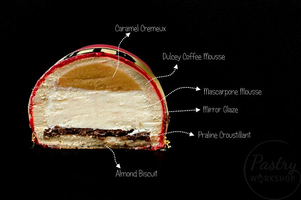 {Caramel Coffee Entremet}