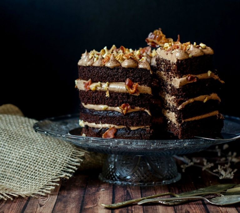 Chocolate Bacon Cake