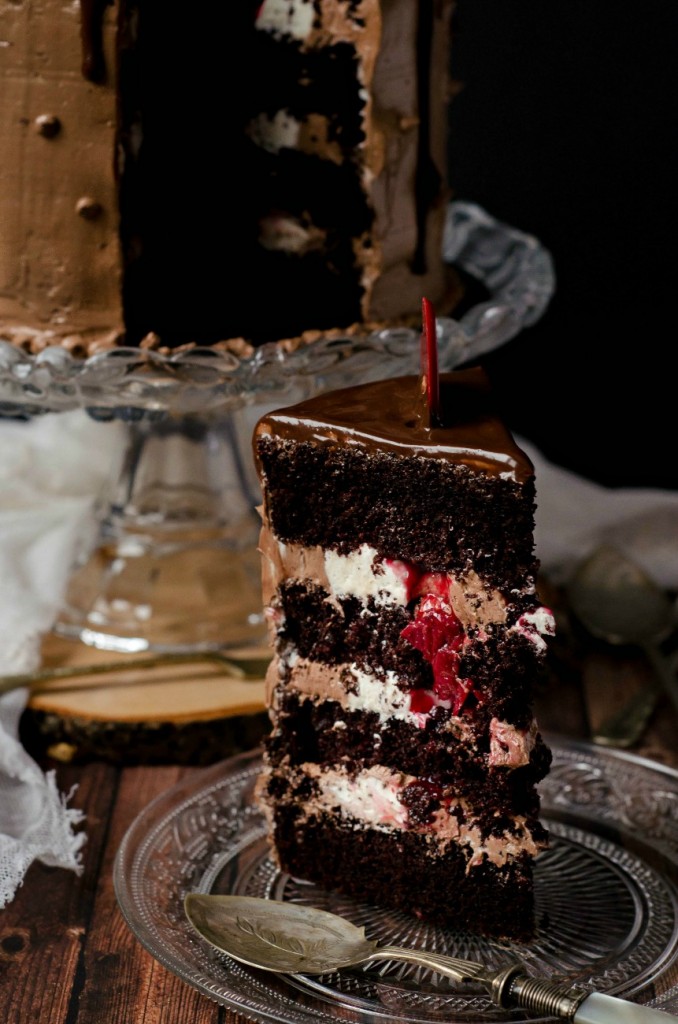 Chocolate Cherry Cake