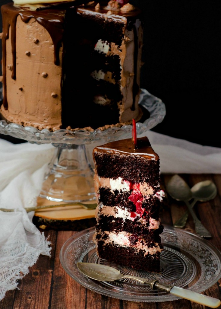 Chocolate Cherry Cake