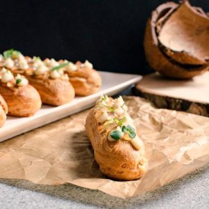 Coconut Lime Éclairs