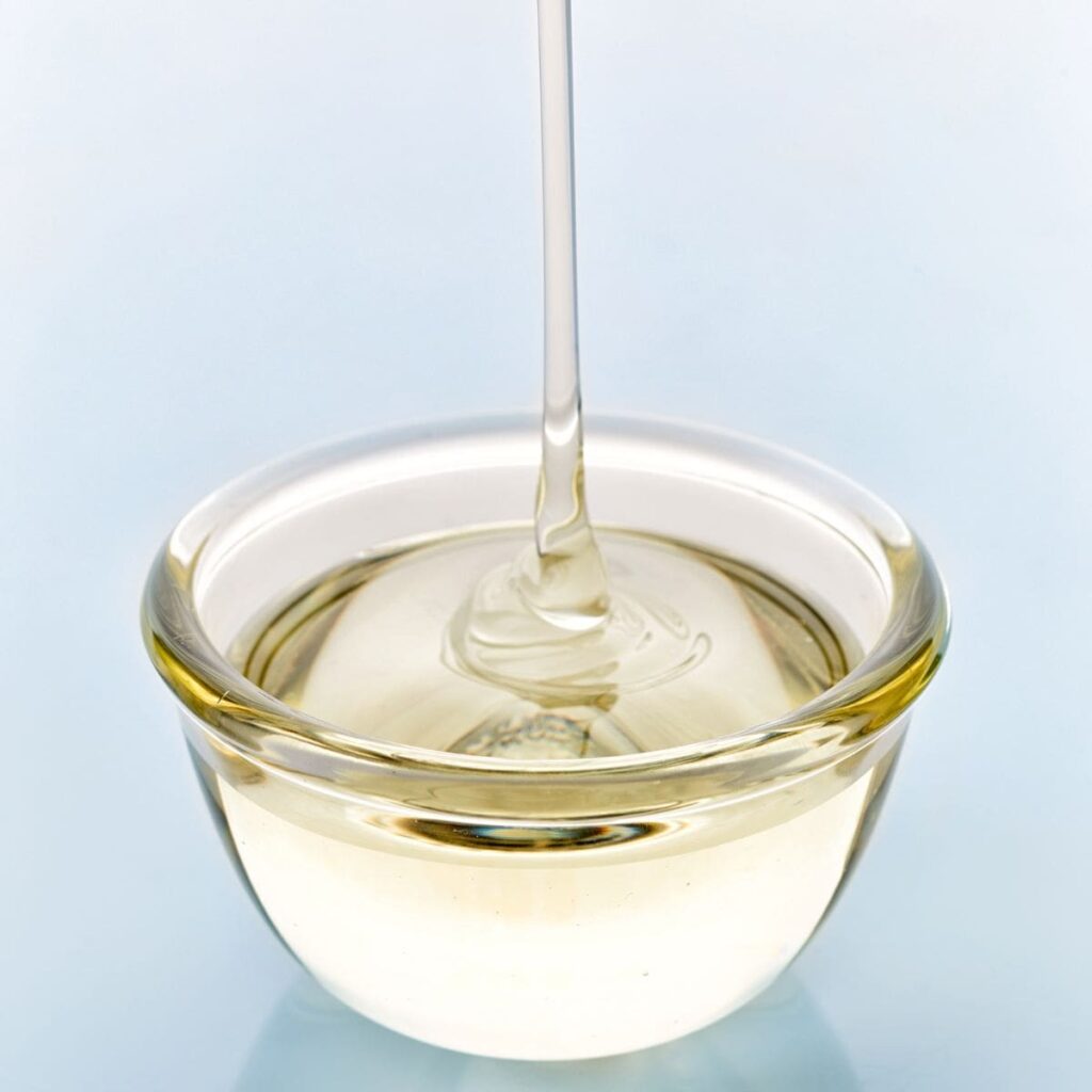 Clear invert sugar syrup used in pastry for texture, sweetness and freshness