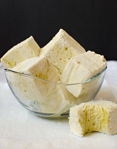 Matcha Swirled Marshmallows