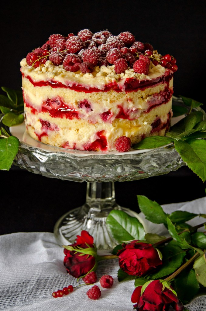 Momofuku-Style Raspberry Lemonade Cake