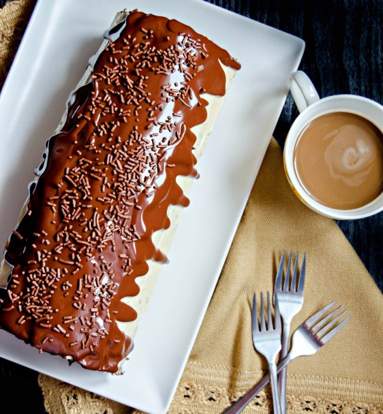 Peanut Butter Swiss Roll