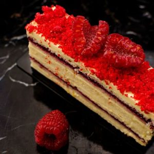 Rasperry Opera Cake