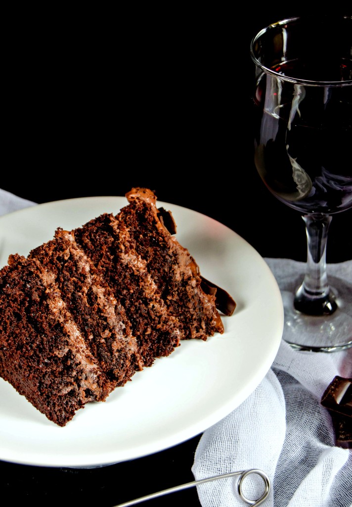 Red Wine Chocolate Cake