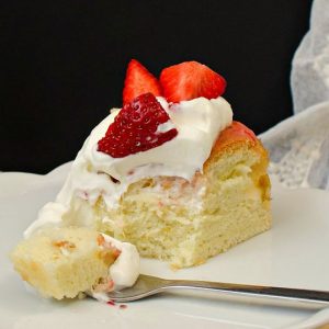 Rhubarb Olive Oil Cake