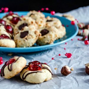 Christmas Thumbprint Cookies – Two Ways