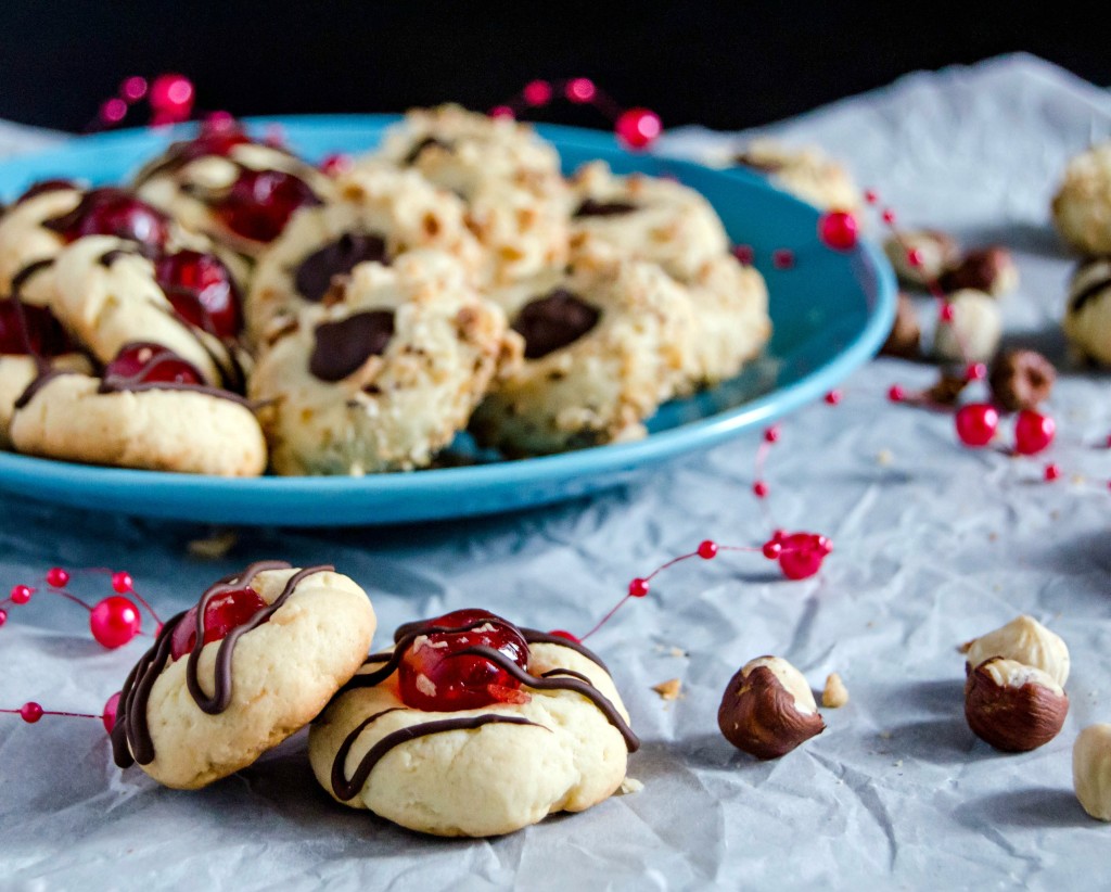 Christmas Thumbprint Cookies – Two Ways