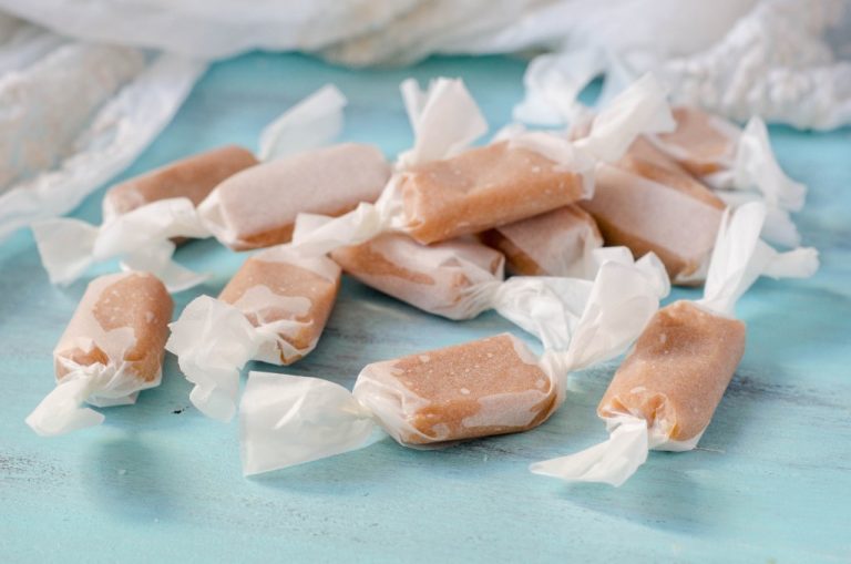 Homemade Salted Caramels