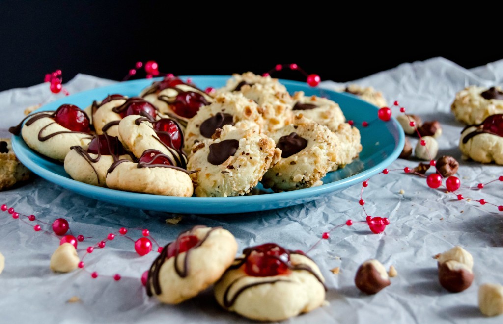 {Thumbprint Cookies - Two Ways} - Christmas Cookies