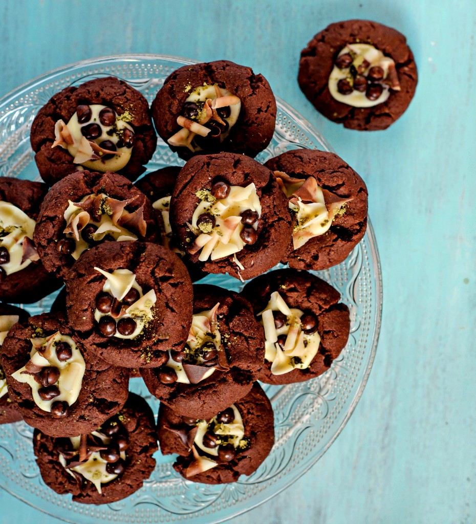 {Chocolate Thumbprint Cookies} - Fursecuri cu ciocolata