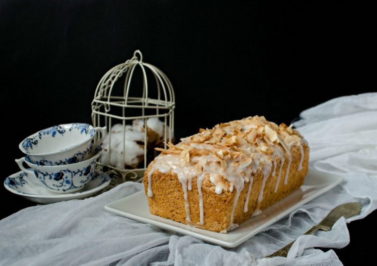Vegan Coconut Loaf Cake