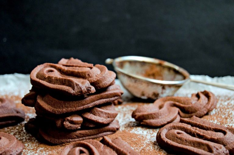 Viennese Chocolate Sablé Cookies
