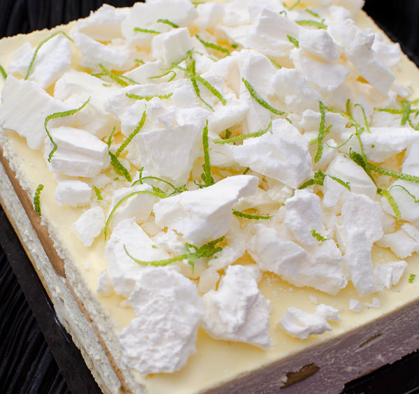 White Tiramisu with Rum and Lime